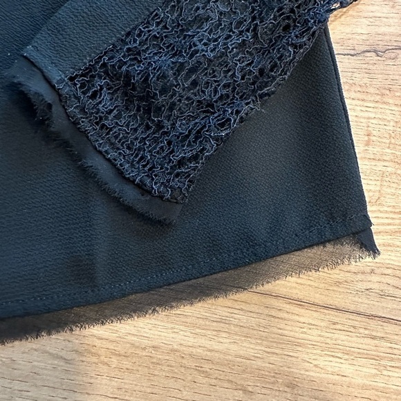 Rachel Roy black top blouse - Picture 3 of 6